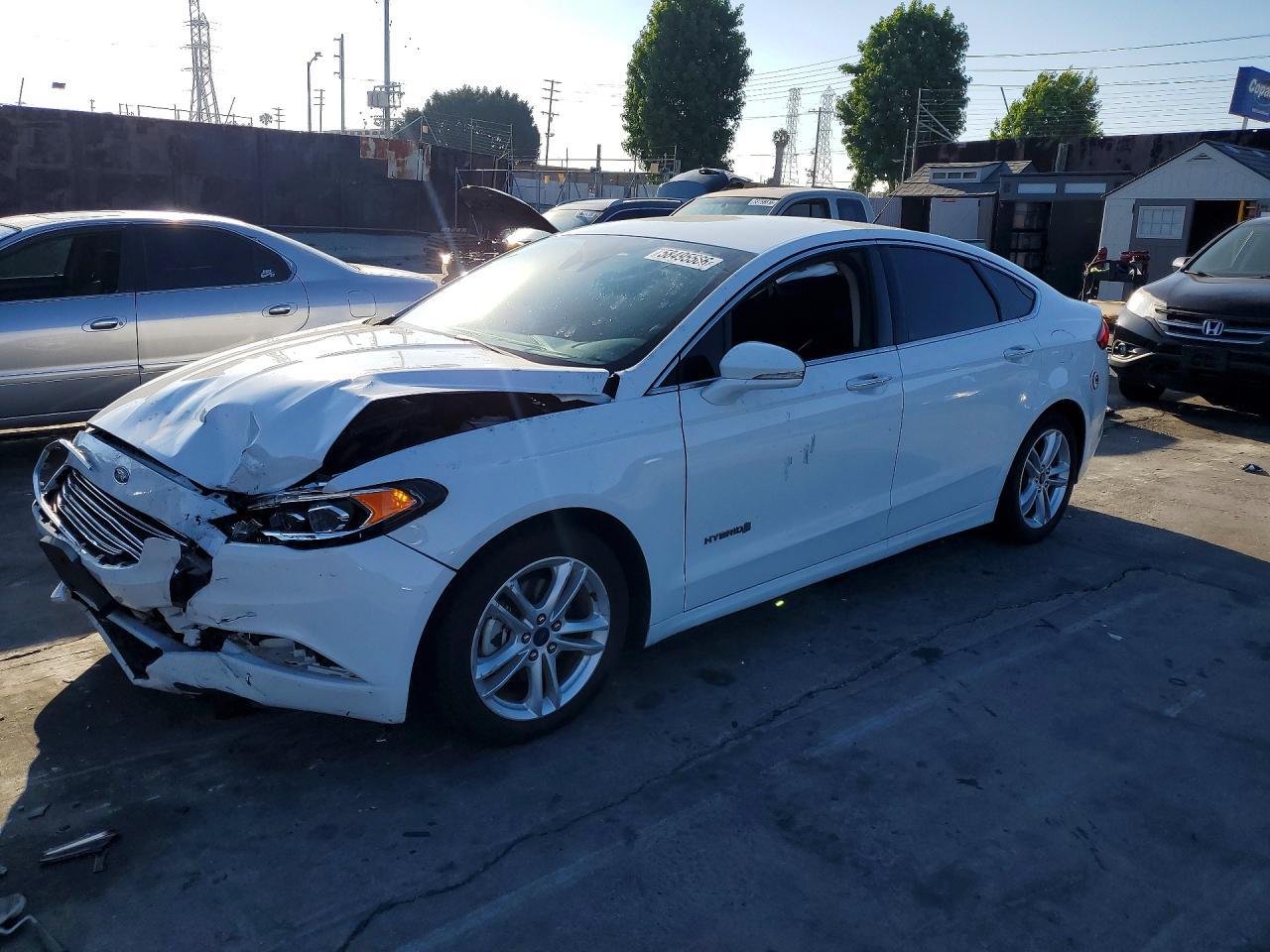 2018 Ford Fusion Se Hybrid