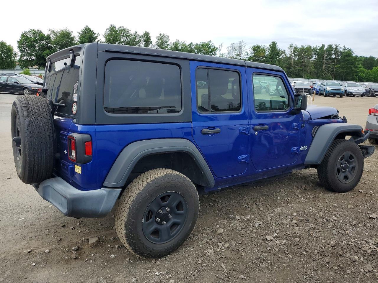2019 Jeep Wrangler Unlimited Sport - Фото 3
