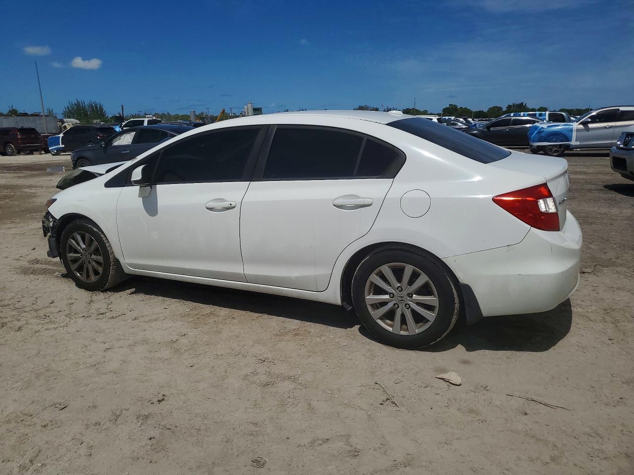 2012 Honda Civic Ex - Фото 2