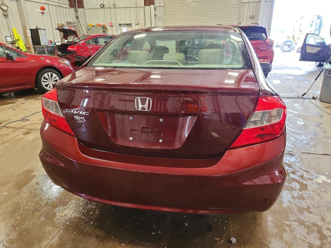 2012 Honda Civic Lx - Фото 6