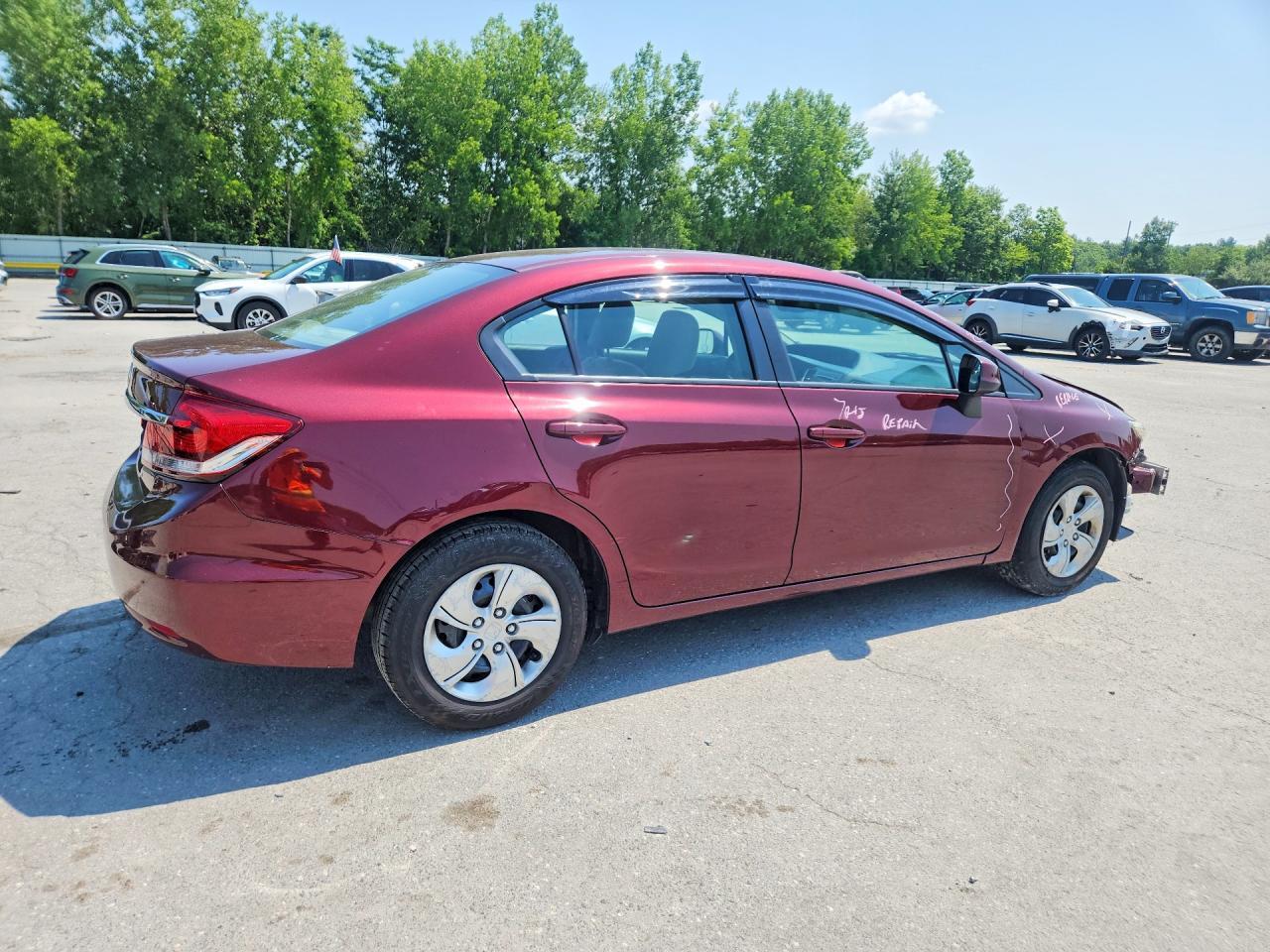 2013 Honda Civic Lx - Фото 3