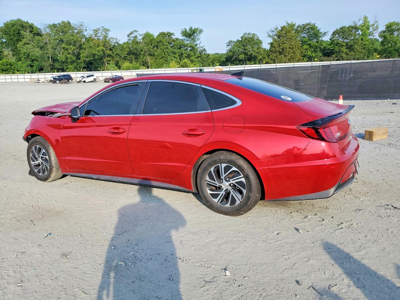 2021 Hyundai Sonata Hybrid Blue - Фото 2