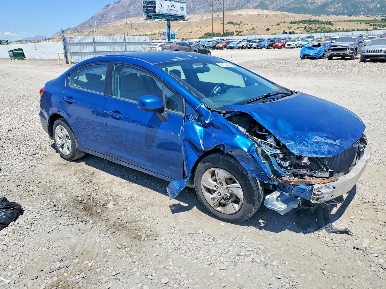 2013 Honda Civic Lx - Фото 4