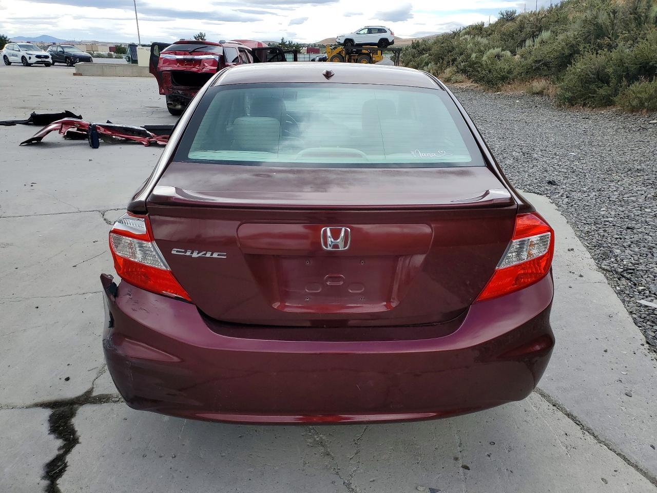 2012 Honda Civic Exl - Фото 6