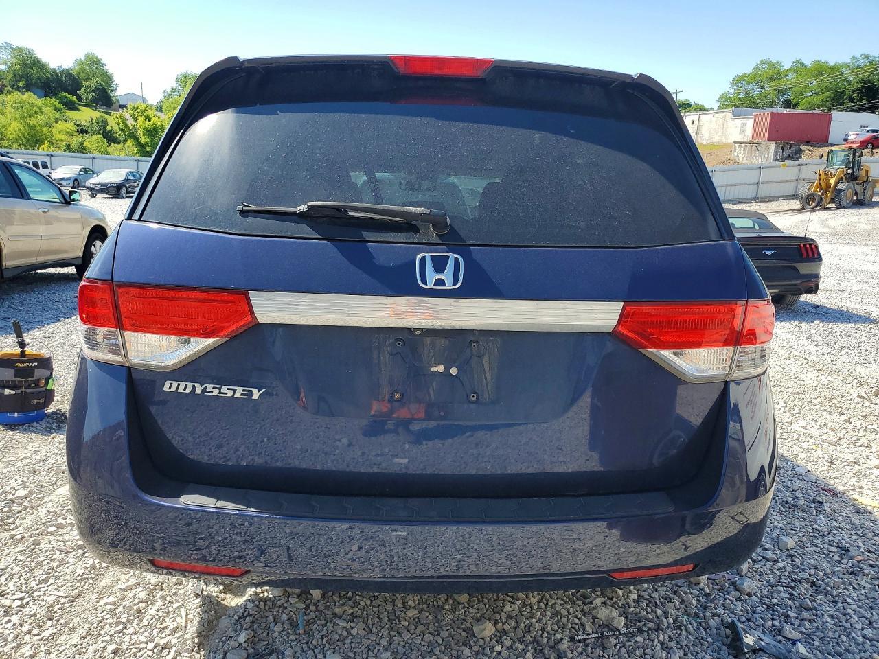 2014 Honda Odyssey Exl - Фото 6