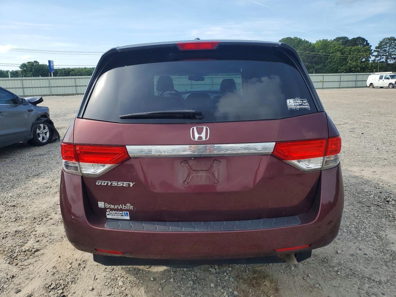 2016 Honda Odyssey Exl - Фото 6