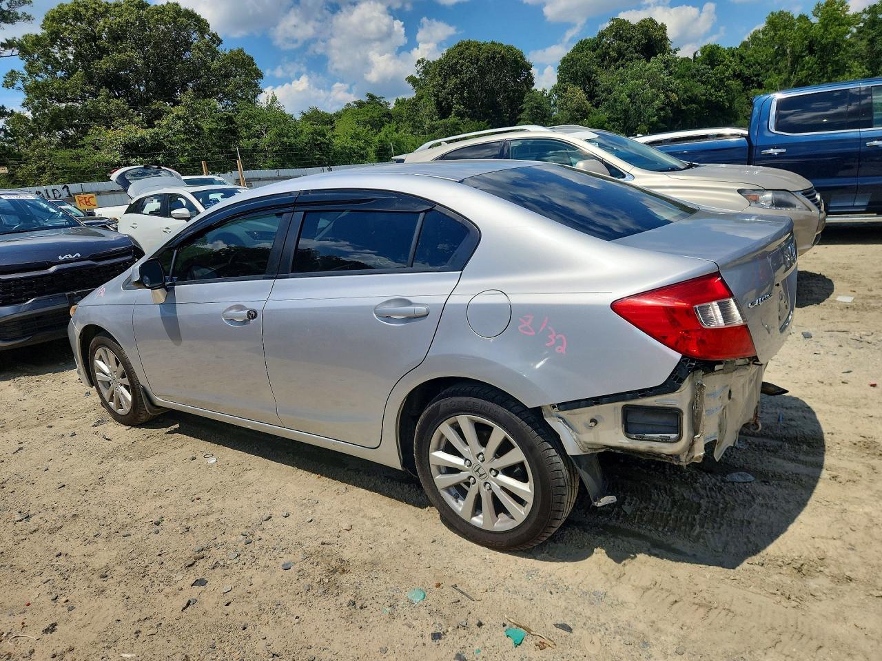 2012 Honda Civic Ex - Фото 2