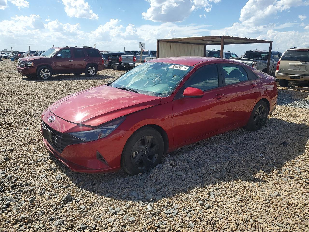 2023 Hyundai Elantra Blue