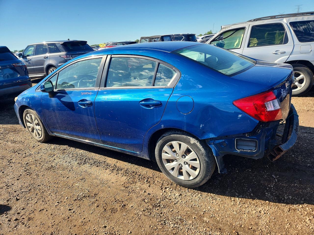 2012 Honda Civic Lx - Фото 2