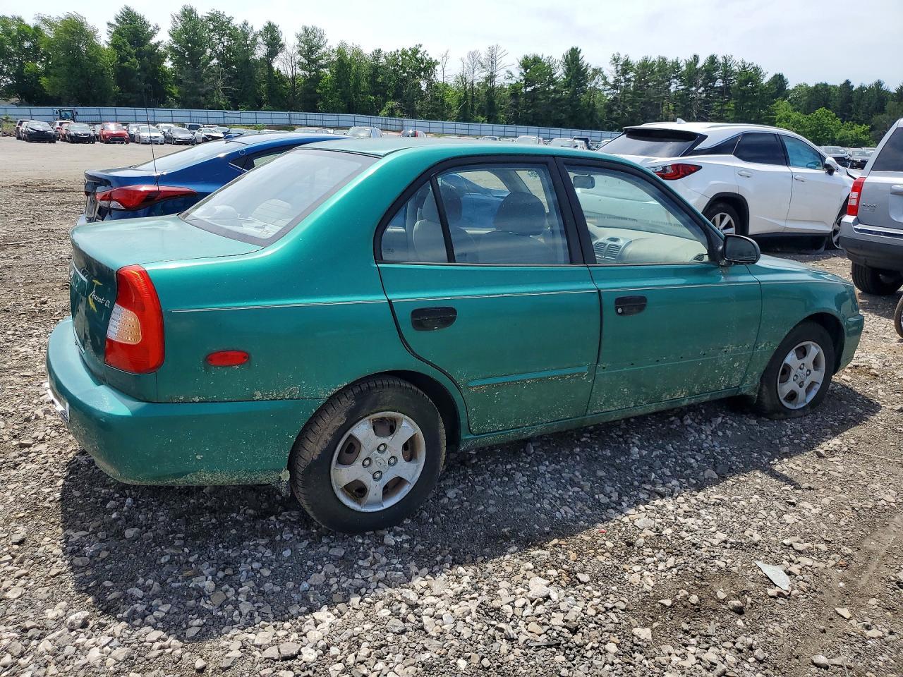 2001 Hyundai Accent Gl - Image 3