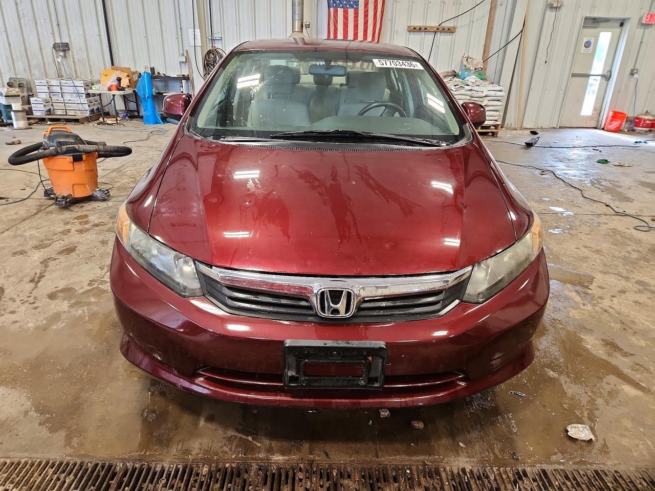 2012 Honda Civic Lx - Фото 5