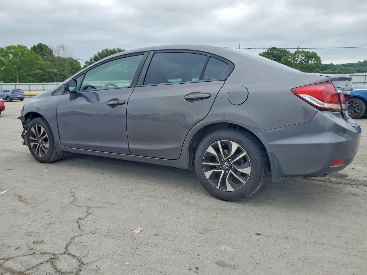 2014 Honda Civic Ex - Фото 2