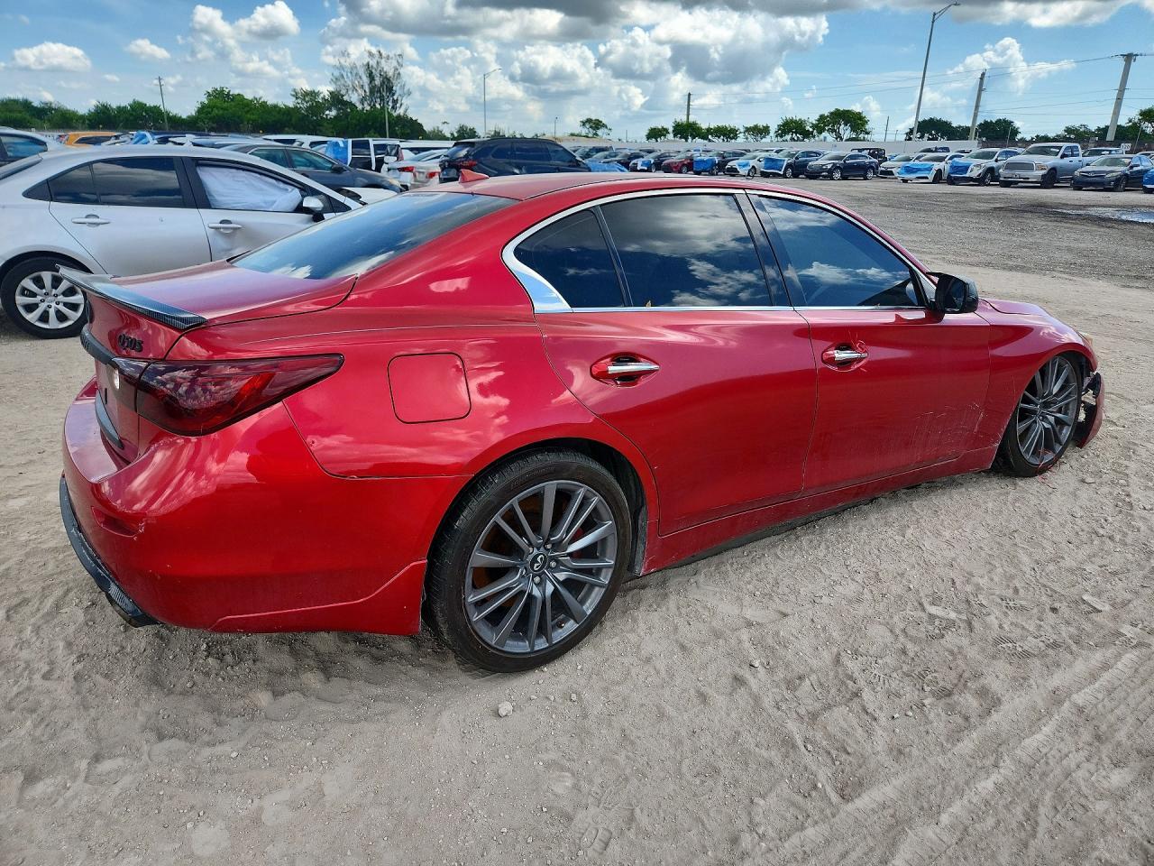 2017 Infiniti Q50 Red Sport 400 - Image 3