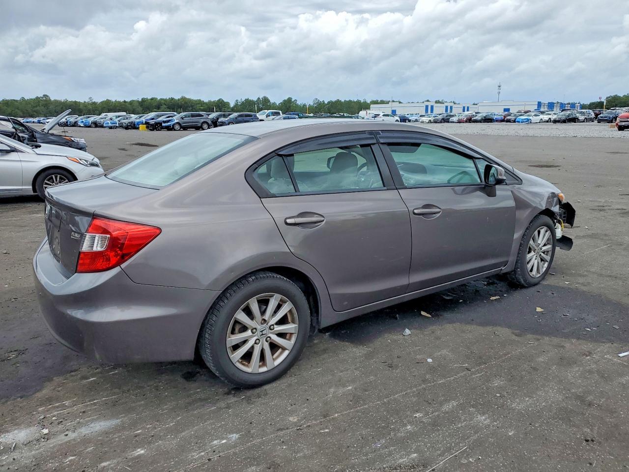 2012 Honda Civic Ex - Фото 3