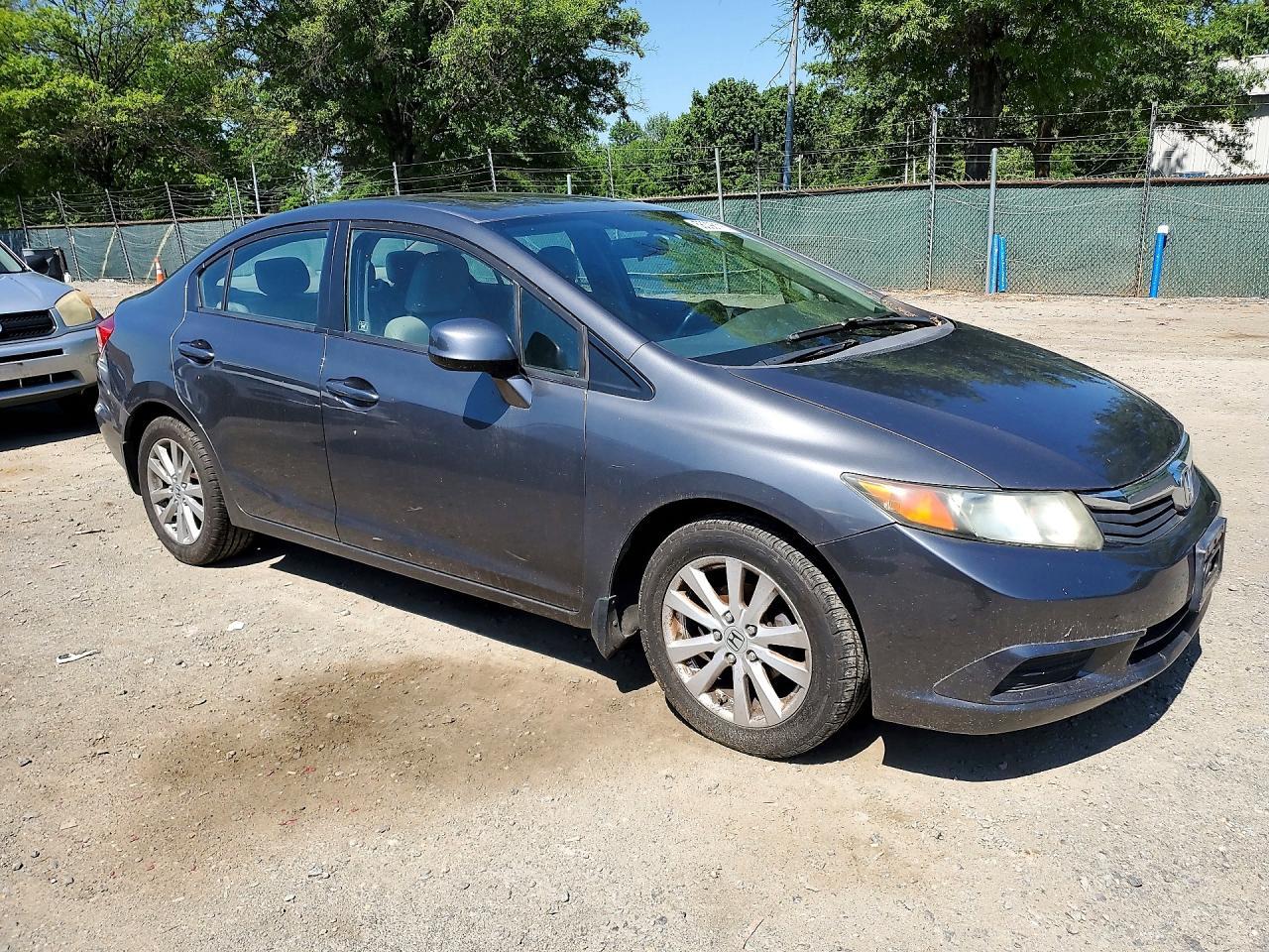 2012 Honda Civic Exl - Фото 4