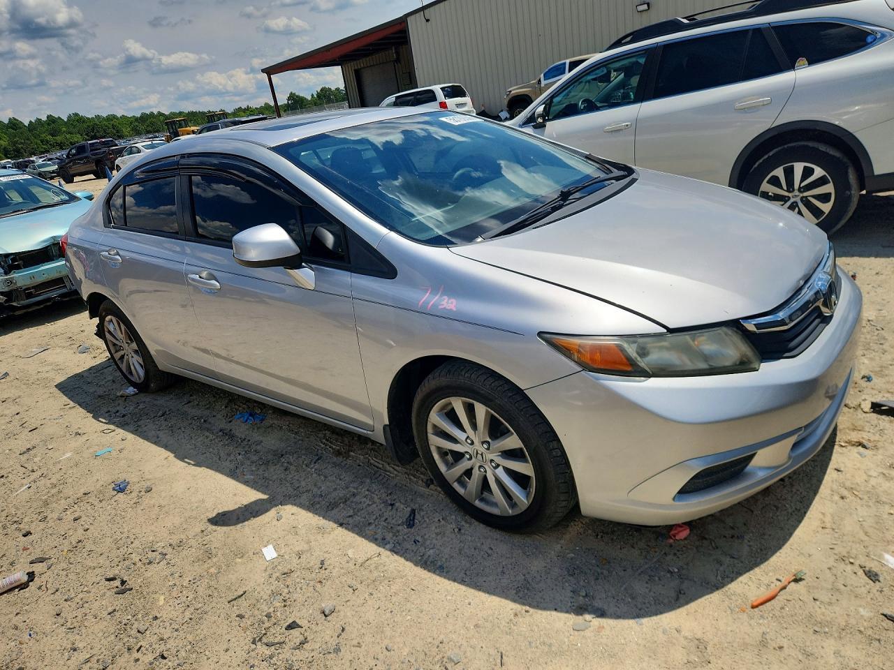 2012 Honda Civic Ex - Фото 4