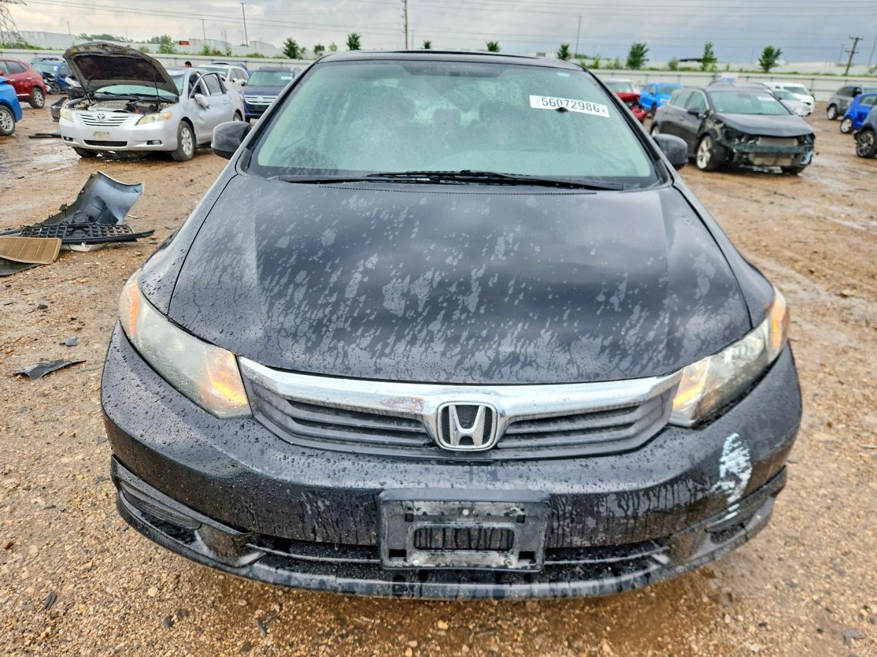 2012 Honda Civic Ex - Фото 5