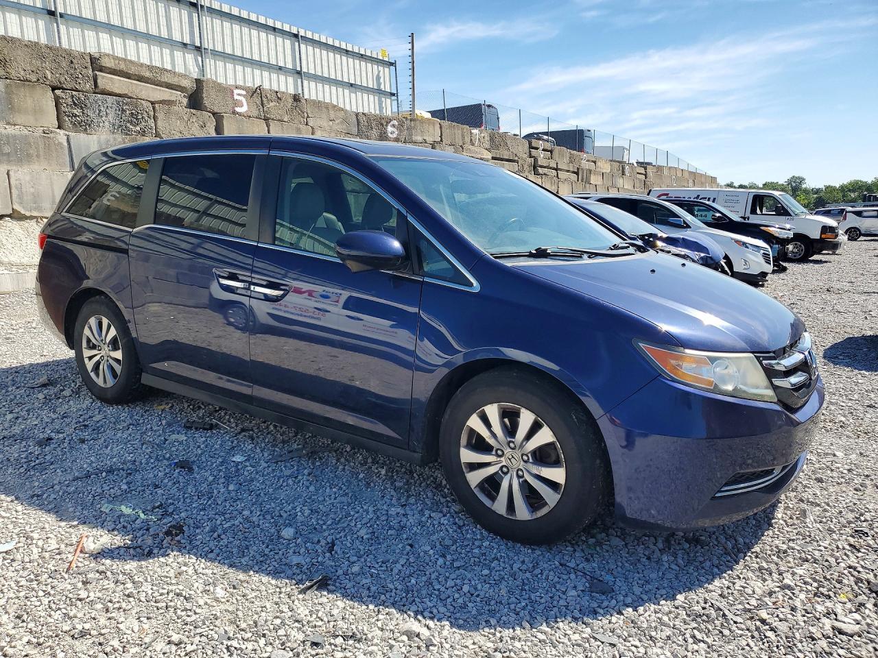 2014 Honda Odyssey Exl - Фото 4