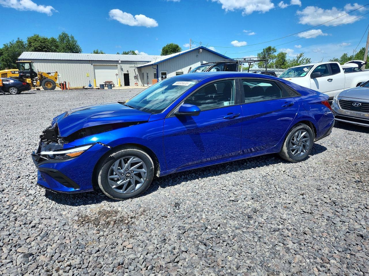 2026 Hyundai Elantra Hybrid Blue