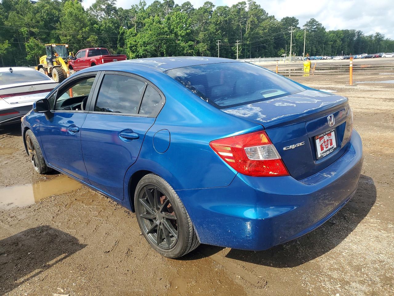 2012 Honda Civic Lx - Фото 2