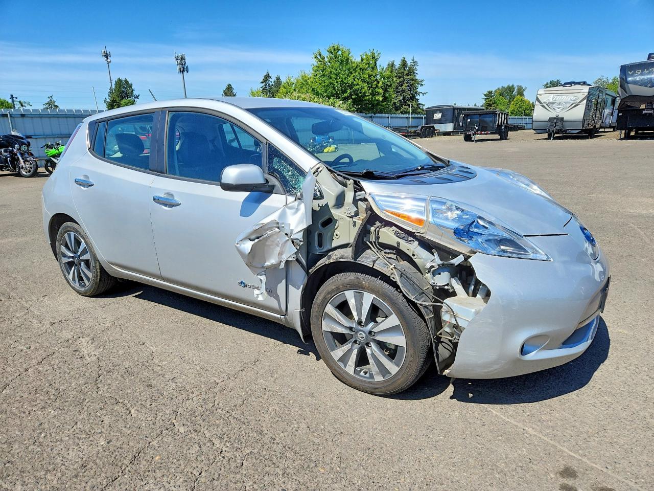 2017 Nissan Leaf Sl - Image 4