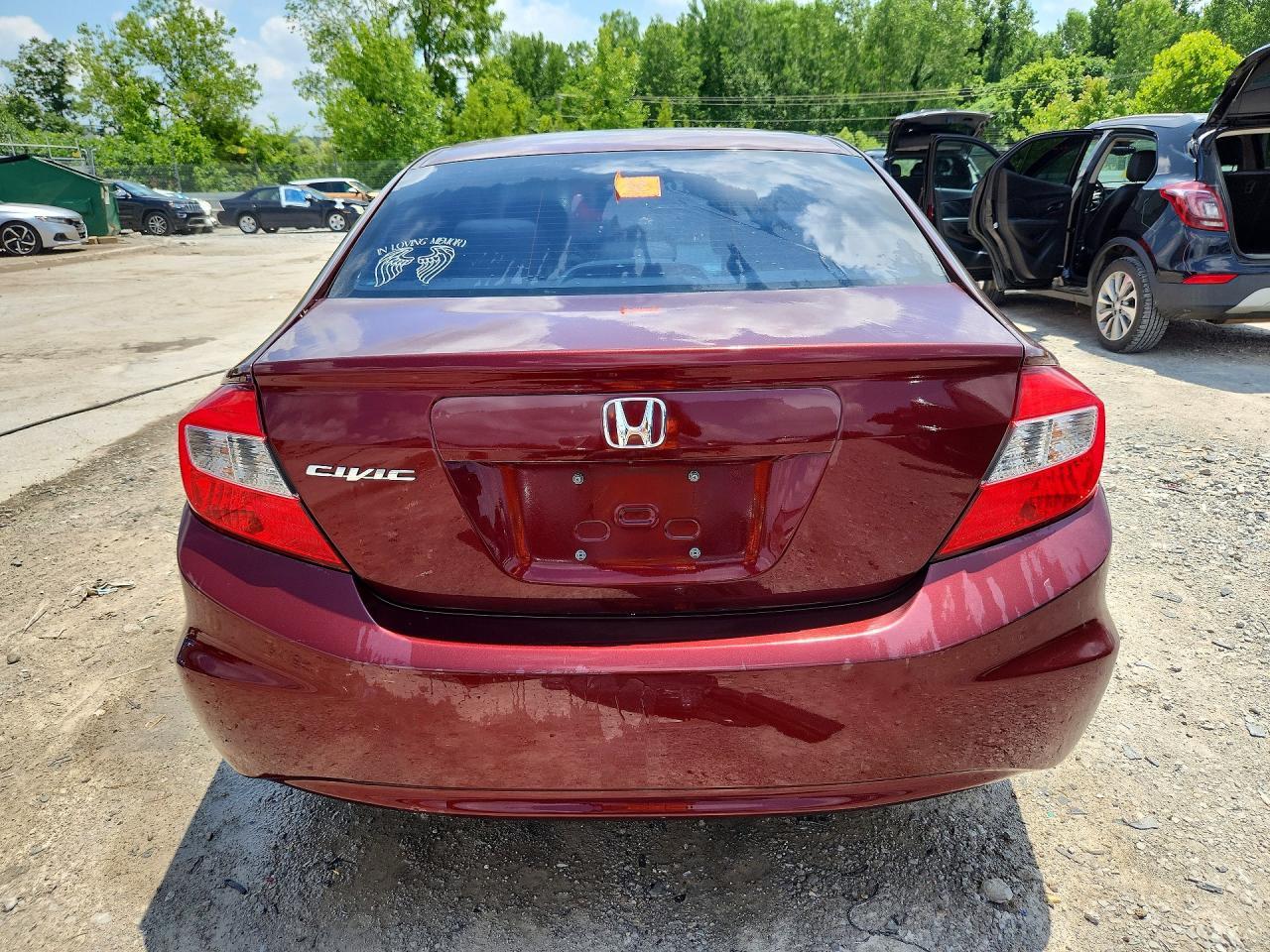 2012 Honda Civic Lx - Фото 6