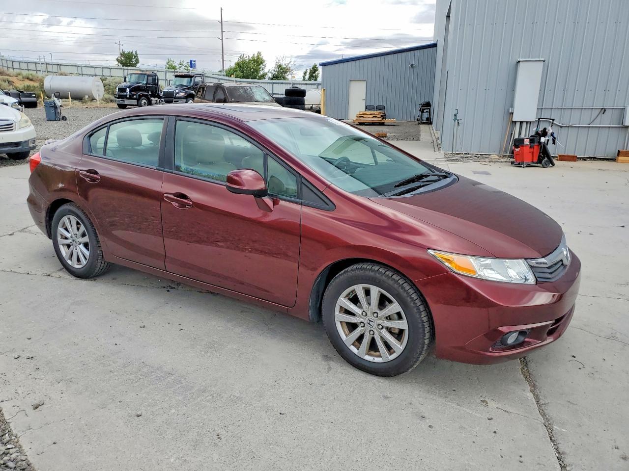 2012 Honda Civic Exl - Фото 4