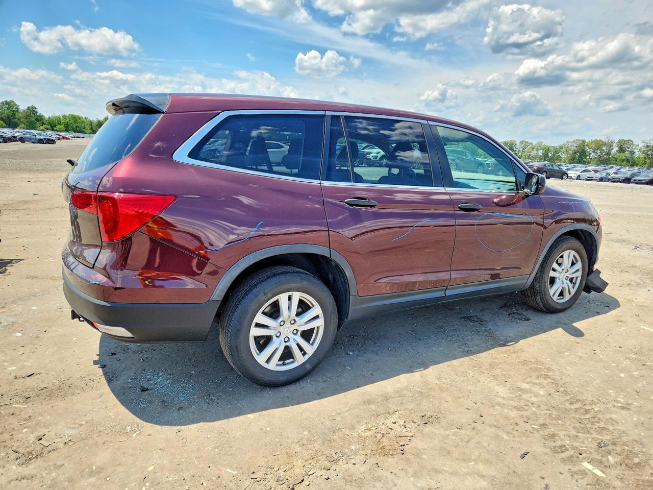 2017 Honda Pilot Lx - Фото 3