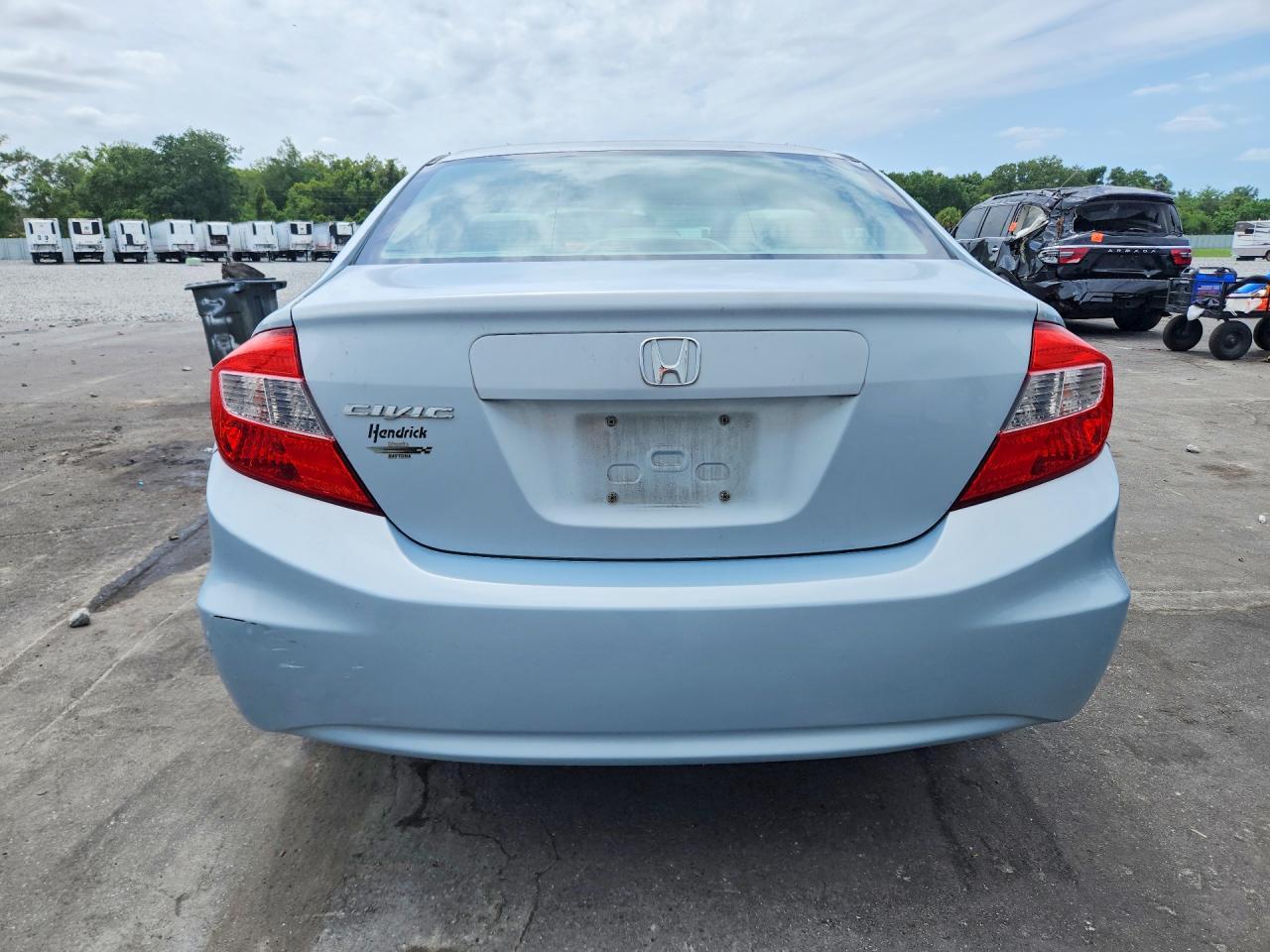 2012 Honda Civic Lx - Фото 6