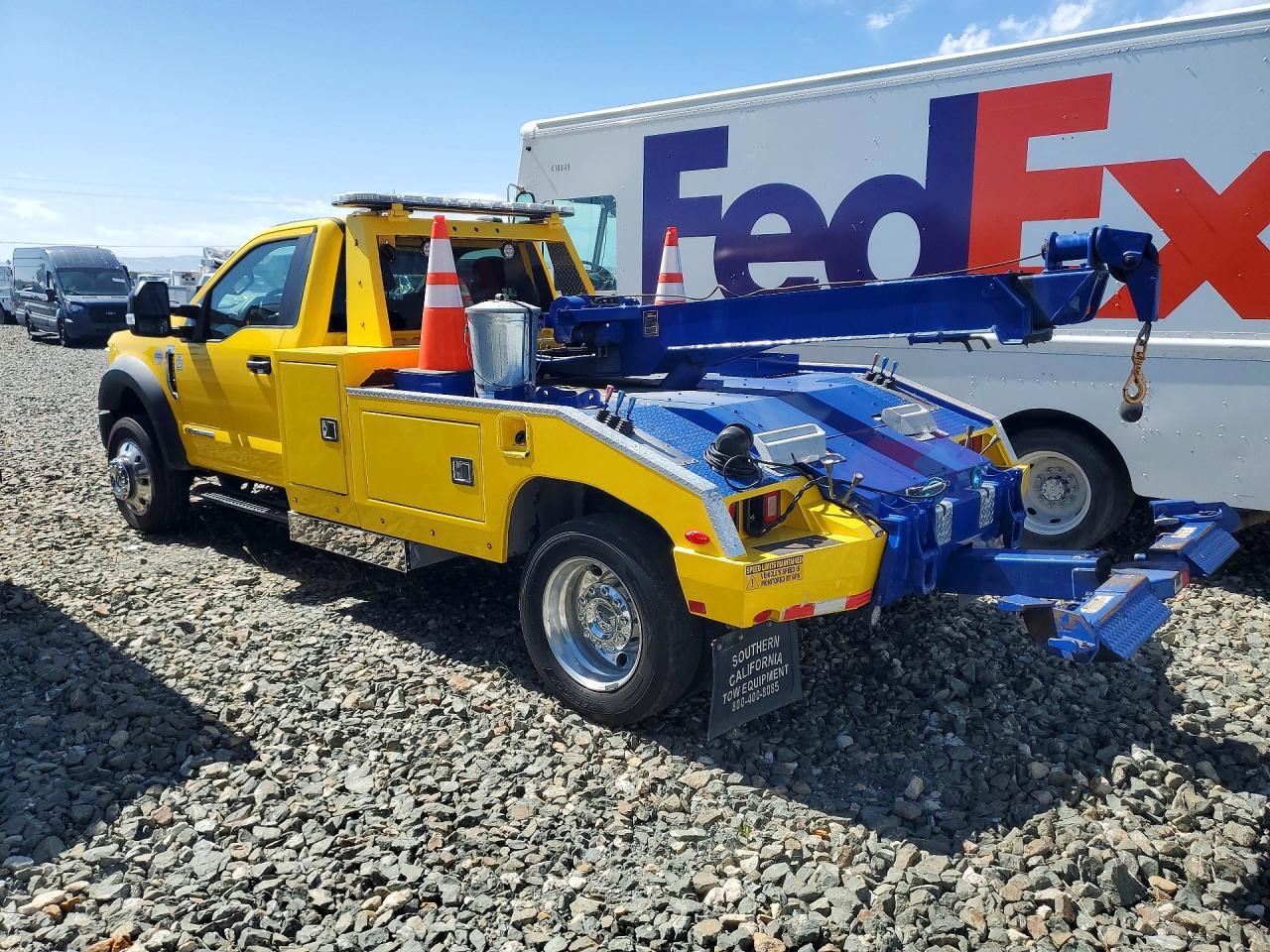 2021 Ford F-550 Sd Wrecker Tow Truck ** Cln Title * Pri Aaa Fleet ** - Image 2