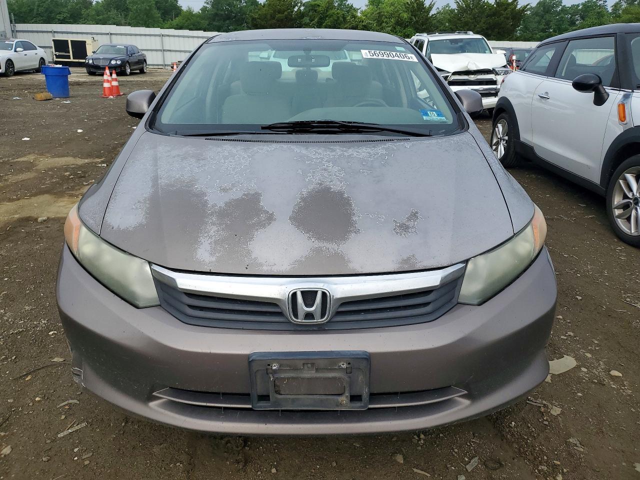 2012 Honda Civic Lx - Фото 5