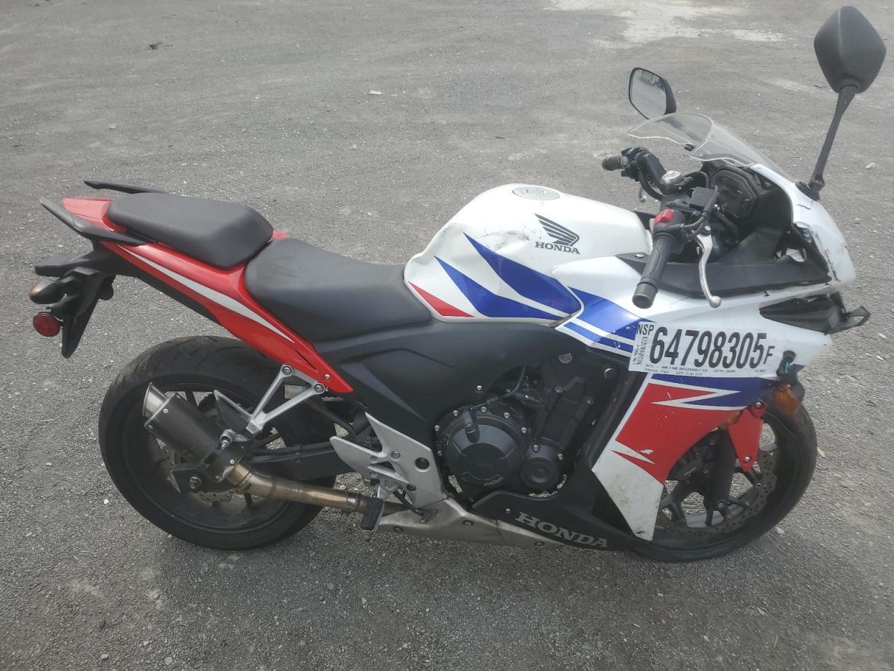 2014 Honda Cbr500 R