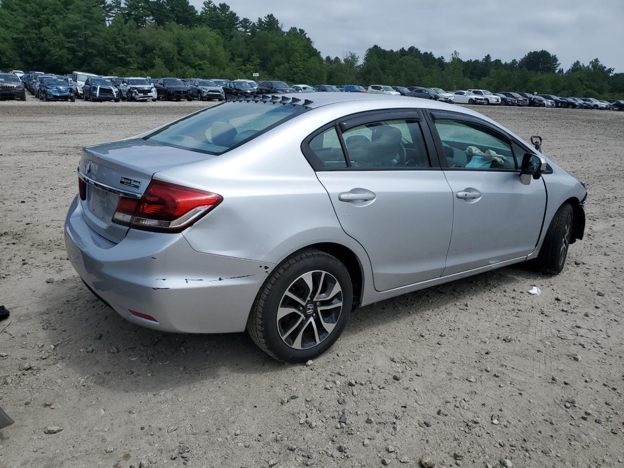 2014 Honda Civic Ex - Фото 3