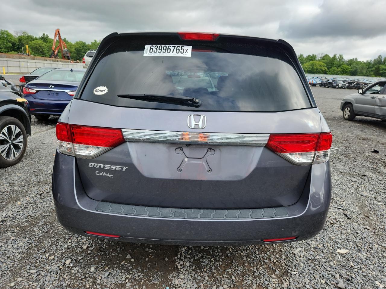 2015 Honda Odyssey Lx - Фото 6