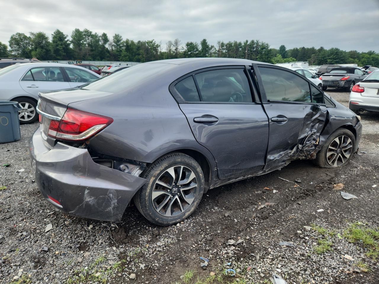 2015 Honda Civic Ex - Фото 3