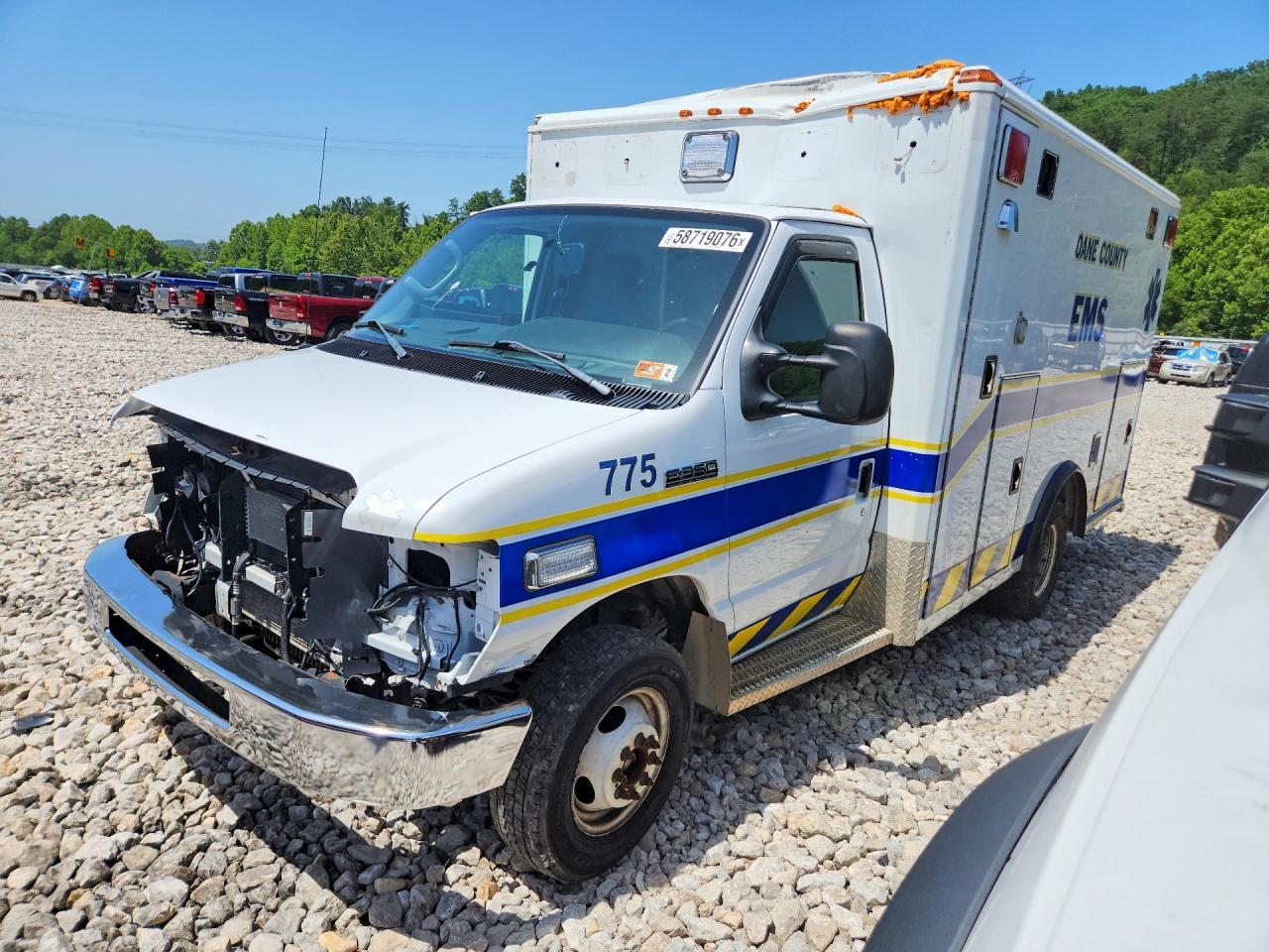 2018 Ford Econoline E350 Sd Ambulance