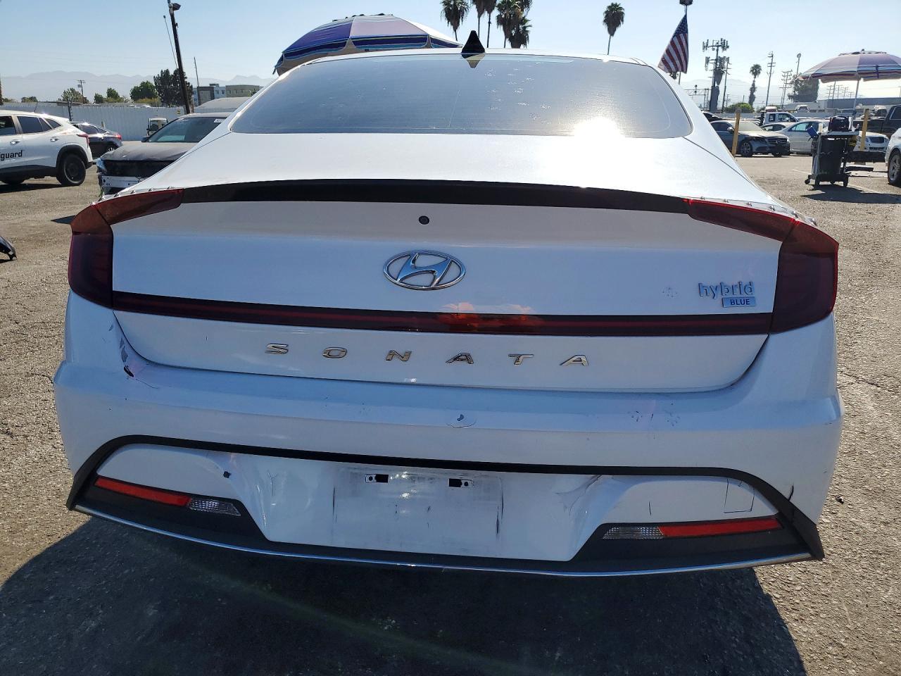 2021 Hyundai Sonata Hybrid Blue - Фото 6