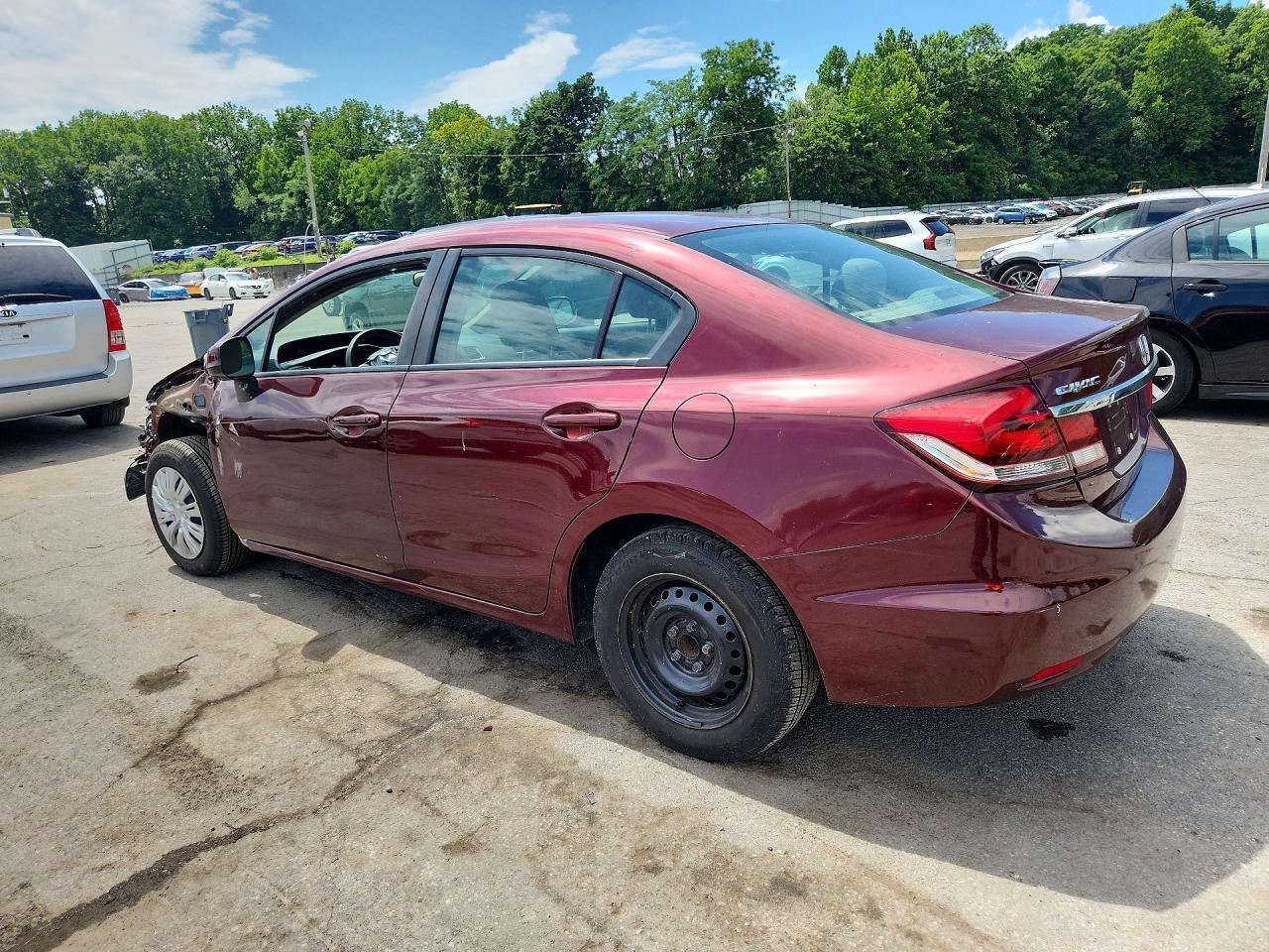 2013 Honda Civic Lx - Фото 2