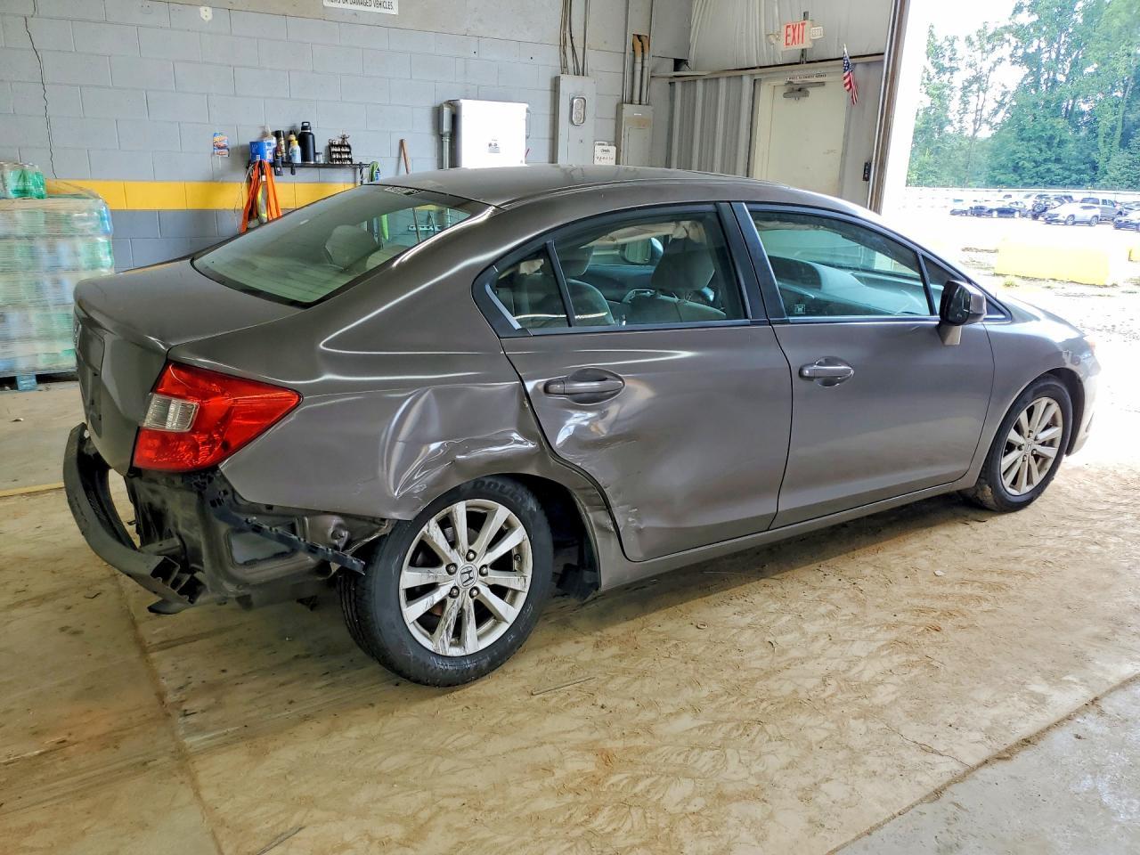2012 Honda Civic Ex - Фото 3