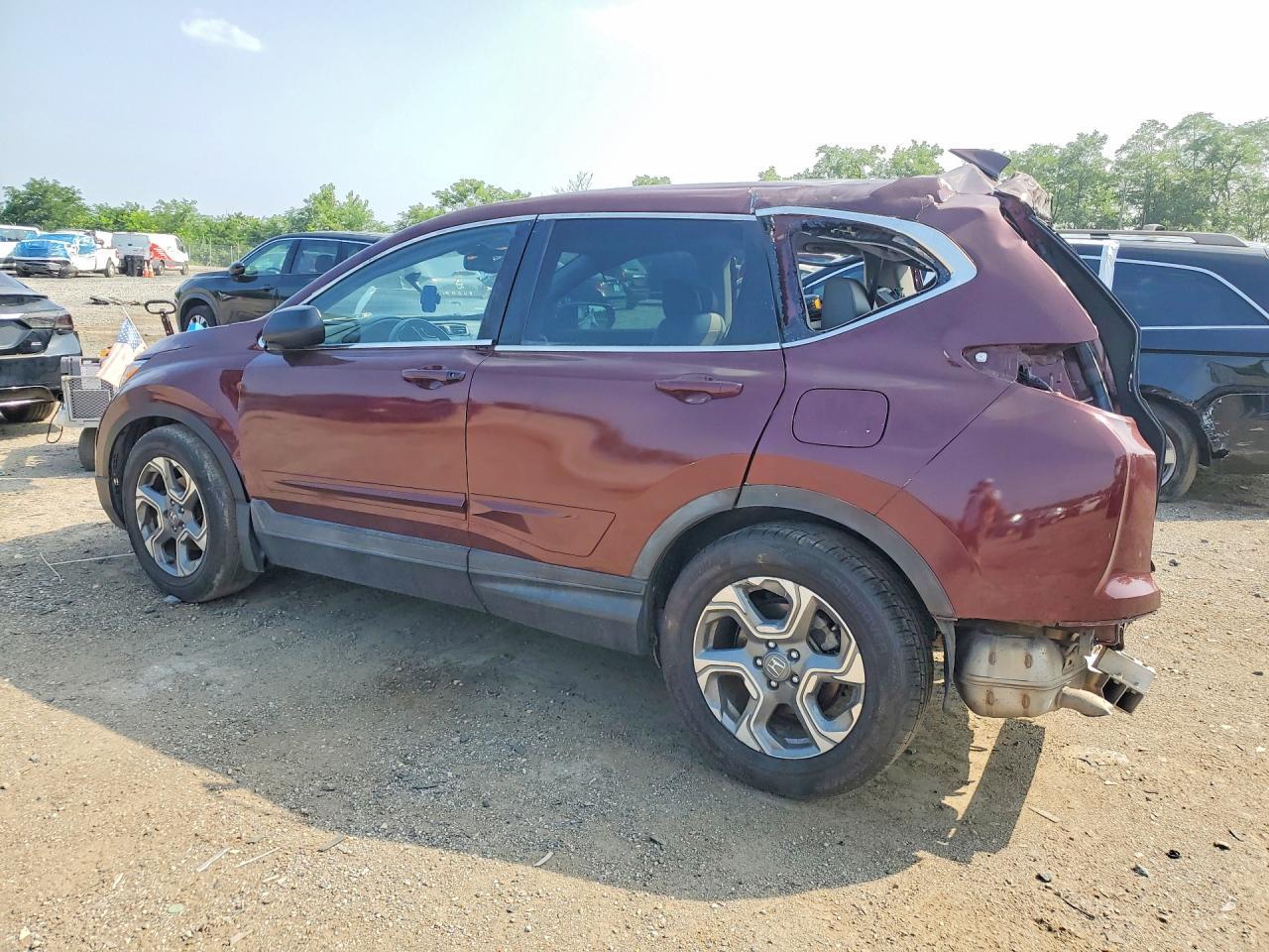 2017 Honda Cr-V Exl - Фото 2