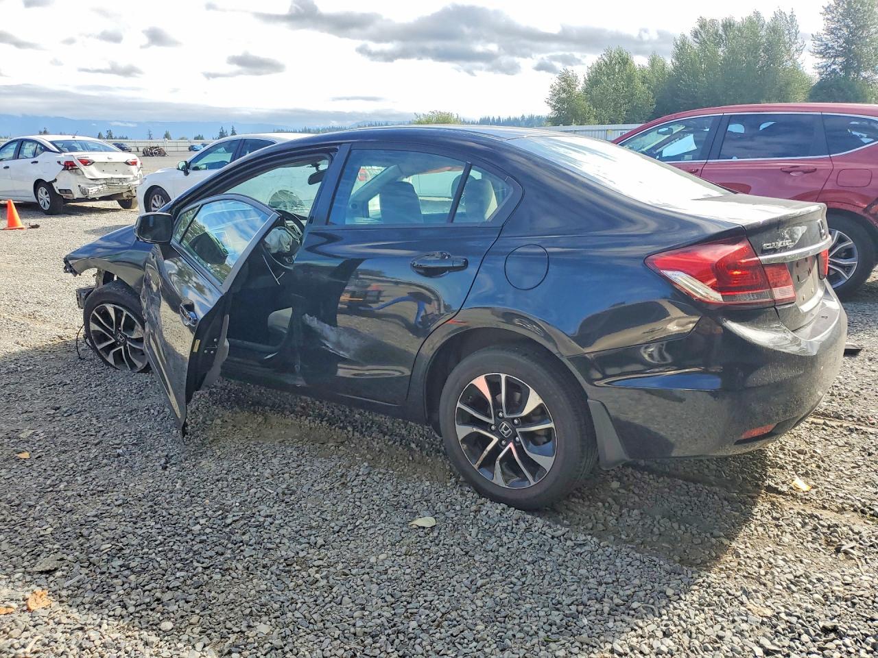 2013 Honda Civic Ex - Фото 2