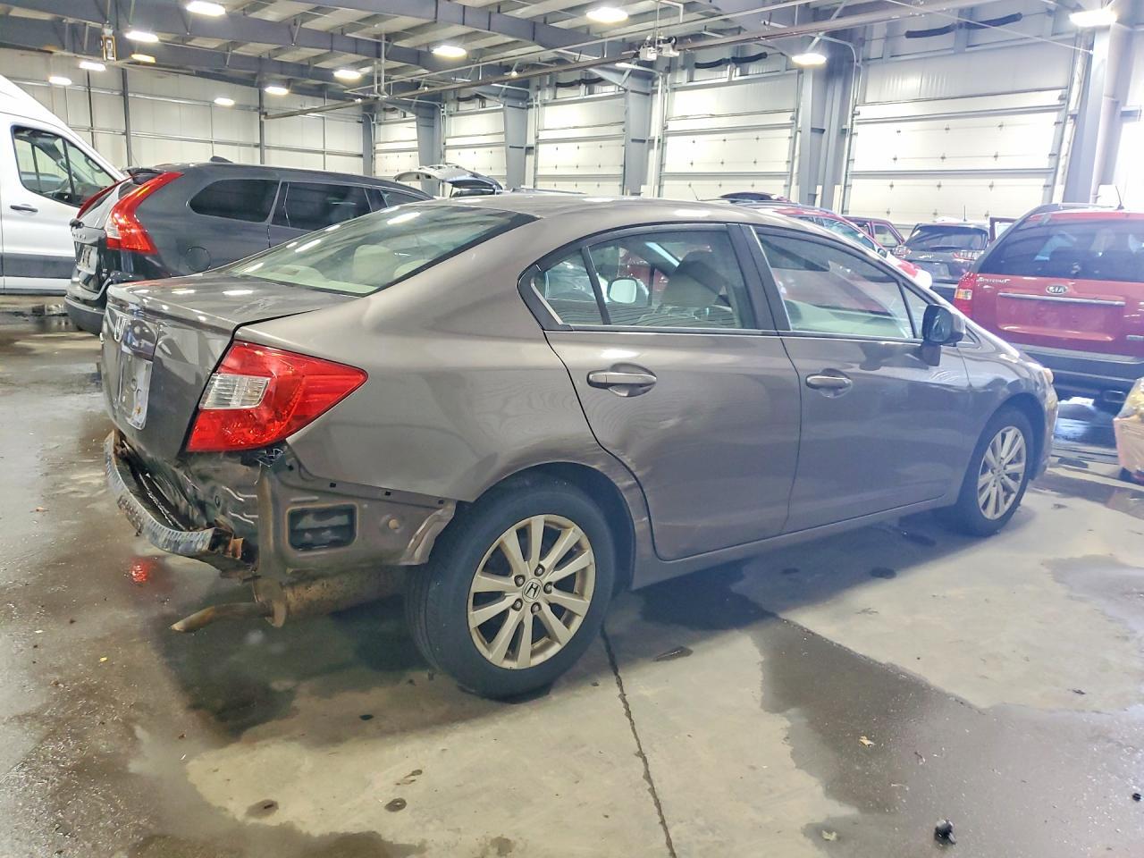 2012 Honda Civic Exl - Фото 3