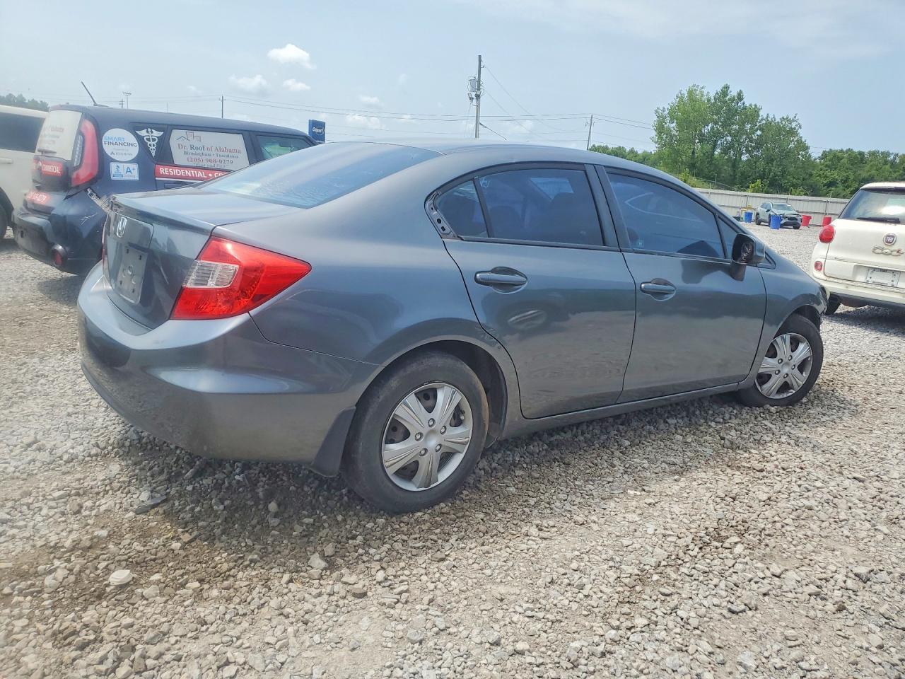 2012 Honda Civic Lx - Фото 3