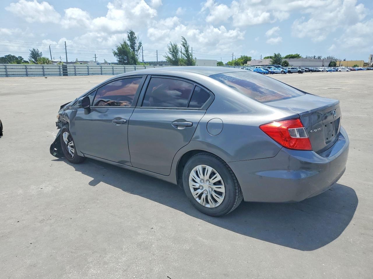 2012 Honda Civic Lx - Фото 2