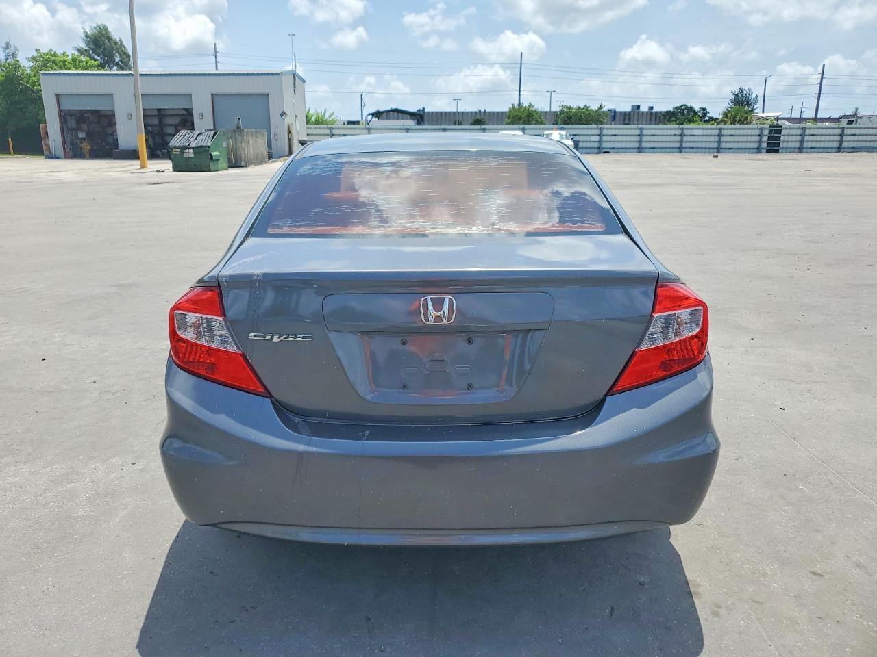 2012 Honda Civic Lx - Фото 6