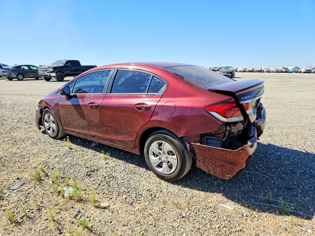 2013 Honda Civic Lx - Фото 2