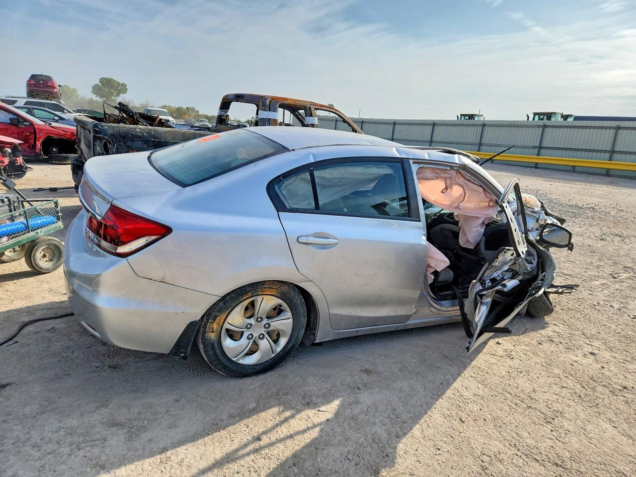 2013 Honda Civic Lx - Фото 3
