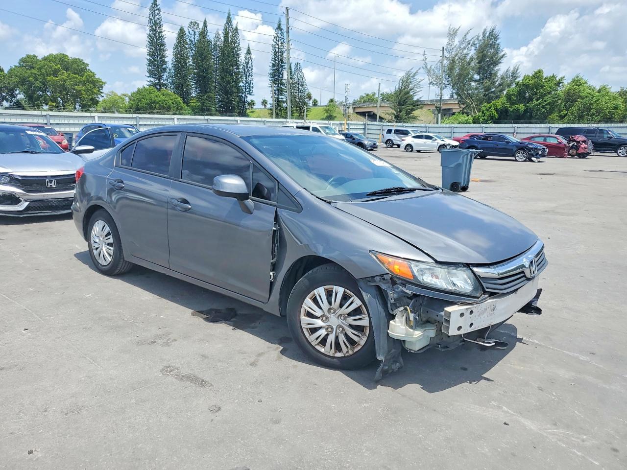 2012 Honda Civic Lx - Фото 4