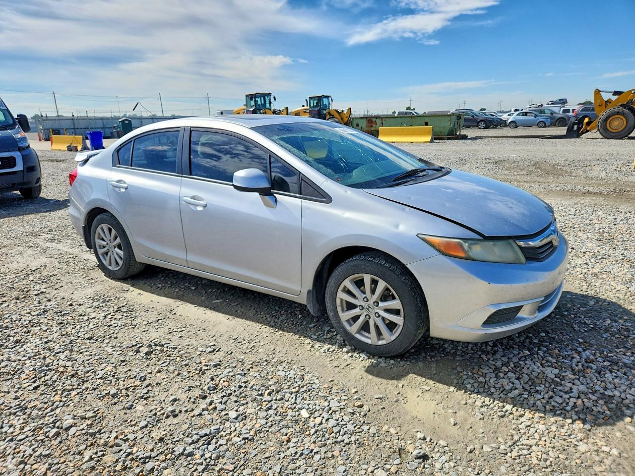 2012 Honda Civic Ex - Фото 4