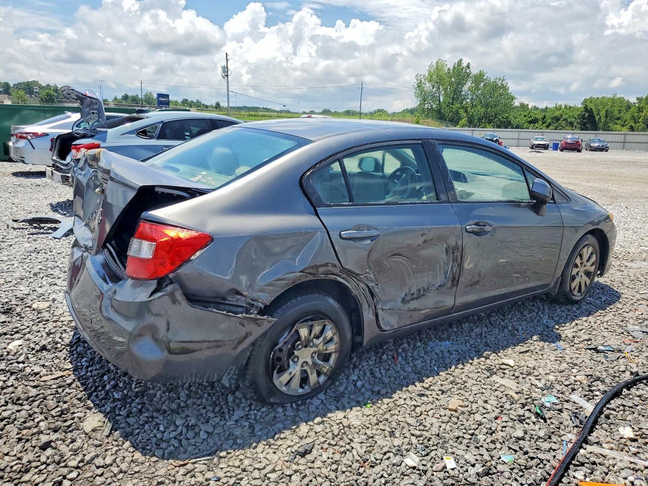 2012 Honda Civic Lx - Фото 3